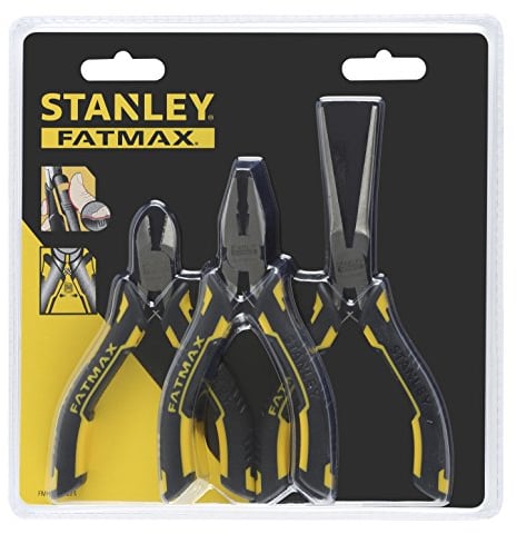 STANLEY FMHT0-80524 Pinze per Micro-Meccanica, Set di 3 pz