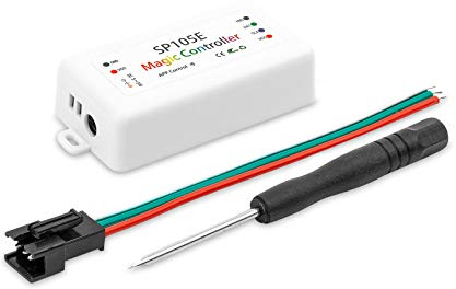 BTF-LIGHTING SP105E Bluetooth LED Steuerpult für WS2812B WS2811 SK6812 APA102C IC LED Streifen Streifen-Licht durch IOS/Android APP Wireless Controller