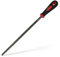 Rundfeile Feile rund Hieb 2 RF250 Einhieb Werkstattfeile Metalle Bleche mit Öse