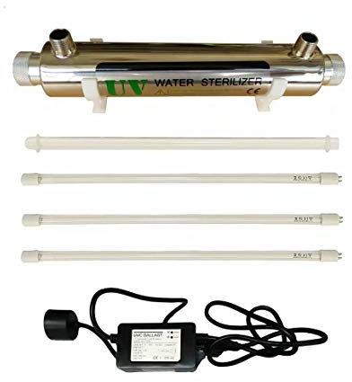 Stérilisateur UV 16 W UltraViolet pour eau potable, système de purificateur, etc. 16W UV STERILIZER ADD EXTRA 2 LAMP