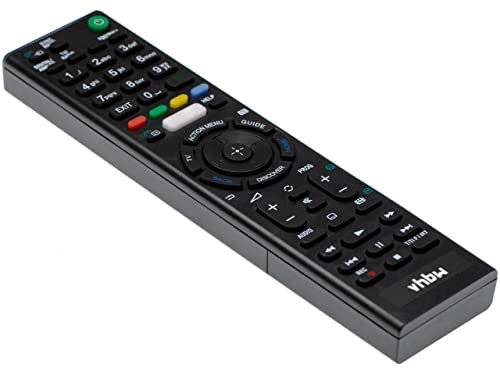 vhbw Fernbedienung kompatibel mit Sony KDL-32HX750, KDL-32HX753, KDL-32HX755, KDL-32EX655, KDL32HX757 Fernseher, TV - Ersatzfernbedienung