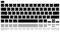 MMDW Japanese Language Silicone Keyboard Cover Skin for MacBook Pro 16 inch A2141 2019+,for MacBook Pro 13 with Magic Keyboard &for MacBook Pro M1 Chip A2338/A2251/A2289 2020+ US Version