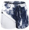 Blevonh Damen Yoga Laufshorts 2 in 1 Workout Athletic Shorts mit Taschen S-3XL, Blau, X-Groß
