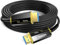 Cable HDMI 2.1 de fibra óptica 30 metros 8K, Alta velocidad 48Gbps Cable de fibra HDMI Soporte 8K@60 Hz, 4K@120/144Hz HDCP 2.2 y 2.3 HDR, eARC, Dolby Atmos para Fire Roku Apple HDTV, monitor
