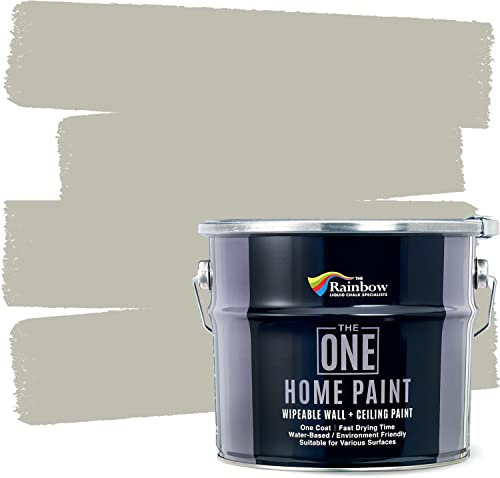 THE ONE Home Paint 2.5 Litres Water-based Wipeable Wall and Ceiling Paint (Truffle)