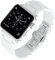 MaKTech Bracelet iWatch en Céramique,Sangle de Lien de Tessellation Concave-Convexe,Compatible avec les Séries Apple Watch Série 11/10/9/8/7,SE 3/2/1 [2025] (42mm/41mm/40mm,Blanc)