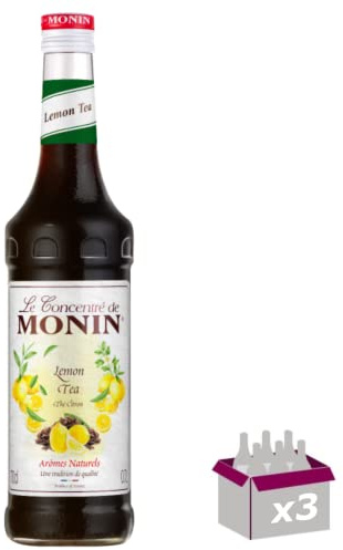 Lot de 3 Sirop - Thé citron - 70cL