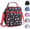hombrima Isolierte Lunchbox-Tasche für Kinder, Thermo-Picknick-Kühltasche mit verstellbarem Riemen, für Erwachsene, Kinder, Damen, Herren, Jungen, Mädchen, Schule, Arbeit (Planet)