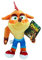 Crash Bandicoot Bandai Plüschtier | 15 cm Plüschtier Sammlerstück | Plushie Mädchen und Jungen Spielzeug für Videospiel-Fans | Sammelbare Kuscheltiere für Jungen und Mädchen Tolle
