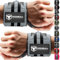 Handgelenkbandagen (45,7 cm Premium-Qualität) für Powerlifting, Bodybuilding, Gewichtheben – Handgelenkbandage für Krafttraining (Grau)