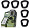 JNNJ 5 Pièce Joints Pour Jerrycan, Caoutchouc Carburant Bidon Rondelles, Joints De Rechange Pour Bec Verseur De Jerrycan 20 L, Joints De Rechange Essence Jerrican Joint D'étanchéité Caoutchouc