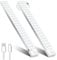 OUILA 32cm Under Cabinet Lights Motion Sensor, 1500mAh 5000K Under Cabinet Kitchen Lights USB Rechargeable Battery Operated Under Cupboard Lighting Kitchen for Wardrobe Hallway（2 Pack）