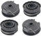 Lot de 4 bobines de Fil pour Coupe-Bordure - 6 m de diamètre - 1,6 mm de diamètre - avec F016800351 - en Nylon - pour débroussailleuse Bosch Art 24 24+ 27 27+ 30 30LI 30-36 LI
