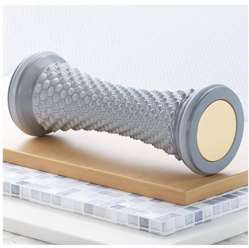 Fussmassageroller, Faszienrolle Fuß Igelball Fußmassage, Klein Fußmassagerolle Fußroller, Massagegerät für Füße, fußrolle Faszienrolle Tragbarer Gummi Massagerolle für Plantarfasziitis, Bogenschmerzen