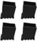 4pcs Ladder Feet Cover, Non Slip Ladder Feet Rubber Pad, Rubber Replacement Step Ladder Feet, Ladder Feet Foot Mat Cushion, Extension Ladder Replacement Part (B)