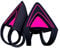 XAGMODSHN Cat Ear Headphone Super Cute Add Ons Attachment Cat Ears Headphone Accessories for Kraken V2 Headphones Headsets