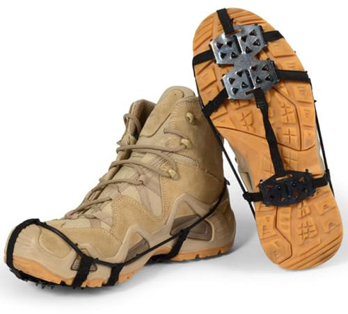 für Wanderschuhe, für Schuhe | Traktionsreifer Spikes Rutschfeste