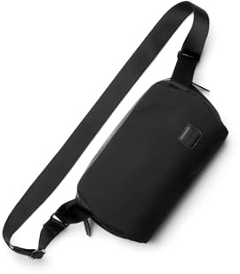 Bellroy Classic Sling (alltagstaugliche, minimalistische 3-Liter-Crossbody Tasche mit interner Organisation, verstellbarem Kreuzgurt und Autokompressionssystem) - Black