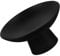 Cabilock Ceramic Fruit Bowl with Pedestal, Dessert and Snack Tray, Black, for Kitchen Counters, Banquets, 1 Piece
