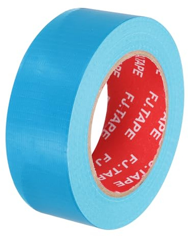 QUARKZMAN Gewebeklebeband, 40,6mmx41 m Gewebeband, Paketklebeband Türkis | Paketband, Reparaturband zum Reparieren, Befestigen, Bündeln, Verstärken und Abdichten