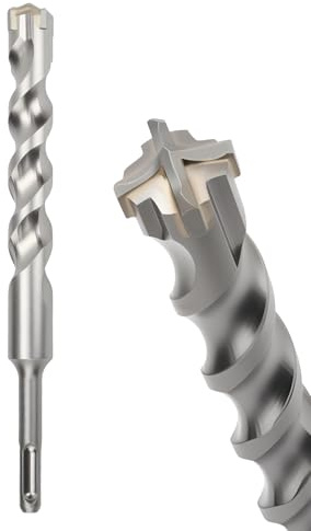 MOXPIFY 20mm SDS Masonry Drill Bit 210mm Long for Reinforced Concrete