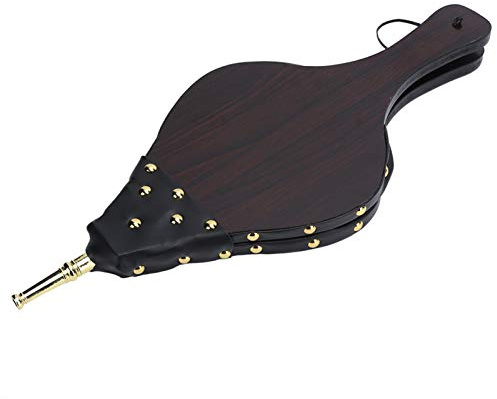 EIMSOAH Fuelle para Chimenea, Fuelle Manual, Mano de Obra Exquisita, Ventilador para Accesorios para Chimenea de Camping