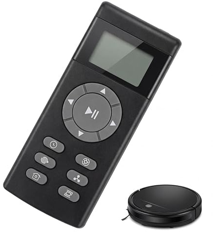 Fernbedienung für Saugroboter, 1 Stück, ILIFE-kompatibel, Zeitplanprogrammierung & Saugeinstellung, ergonomisches Design, Heimanwender