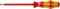 Wera Kraftform Plus Series 100 VDE 160 i Insulated Screwdriver for Slot Screws with Lasertip
