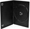 MediaRange BOX13-M DVD Leerbox single slim 50-Stück schwarz