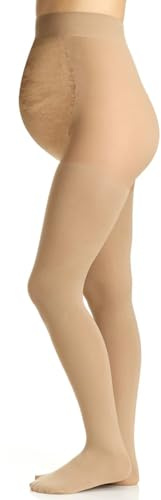 Berkshire womens Maternity Opaque Tights, Nude, A US