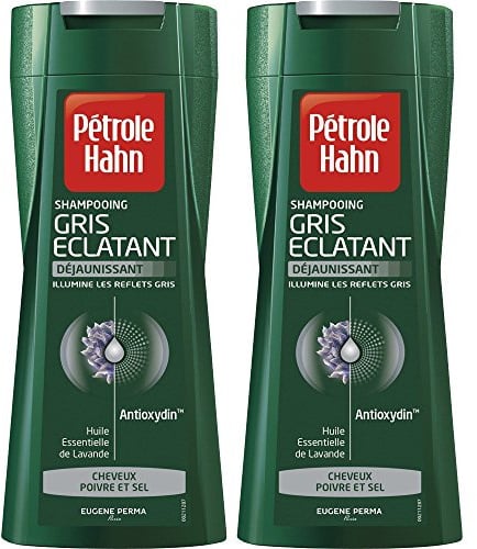 Pétrole Hahn – Shampoo hellgrau – Shampoo – Vergilber – Anwendung Frequenzen – 250 ml – 2 Stück