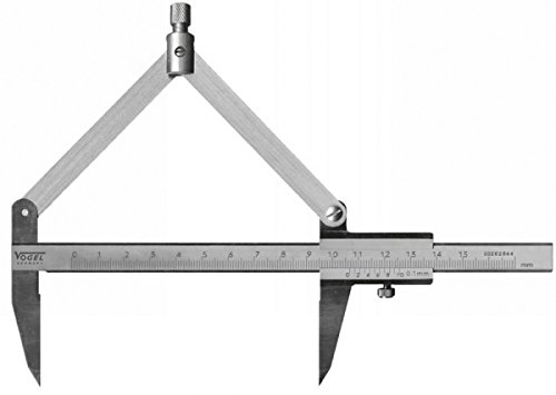 Zirkel-Messschieber, 250 mm x 0.1 mm