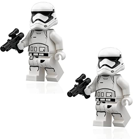 LEGO Star Wars The Force Awakens Minifigur - 2er Pack First Order Stormtrooper mit Blaster Guns