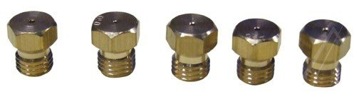 pochette injecteurs x5 gaz butane pour cuisinière INDESIT - C00097849