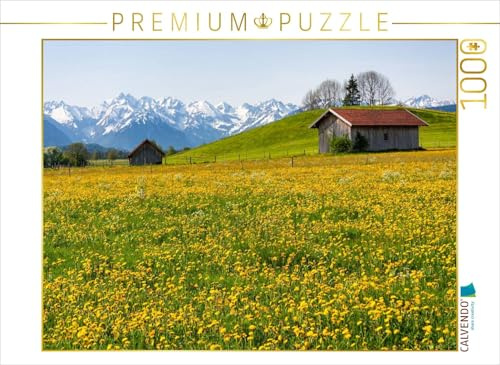 CALVENDO Puzzle Wiese bei Agathazell | 1000 Teile Lege-Größe 64 x 48 cm Foto-Puzzle für glückliche Stunden