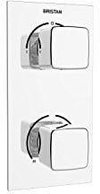Bristan COB SHCDIV C Cobalt Recessed Thermostatic Dual Control Shower Valve with Integral Diverter, Chrome