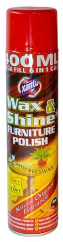 Xanto Wax & Shine Furniture Polish 400ml Natural