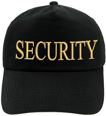 4sold Boys Mens Women 100% Cotton Yachting Baseball Cap Inscription Lettering Baseball Captain Sun Summer Hat Black Gold - Security,Adult