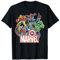 Marvel Avengers Retro Klassischer Comic Grafik T-Shirt, Unisex, Schwarz, S