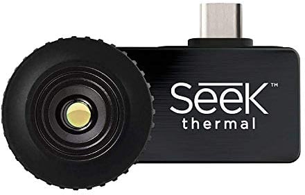 Seek Thermal LW-AAA Compact Thermal Imaging Camera for Andriod USB-C Phones, Black, 4.45 cm x 9.53 cm x 17.78 cm