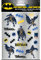 Unique Party 77529 - Bomboniere - Fogli adesivi Batman - Confezione da 4