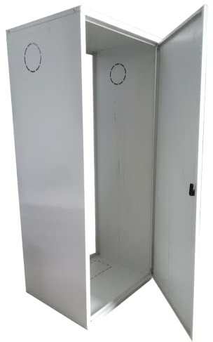Copricaldaia bianco (PUGLIELLI SRL certificata ISO 9001:2015) 6/10 con Kit di montaggio chiave quadrata e pellicola protettiva (100 x 55 x 33)