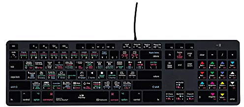 KB Covers Davinci Resolve Keyboard | Editing Keyboard Compatible with macOS & Windows | USB-A