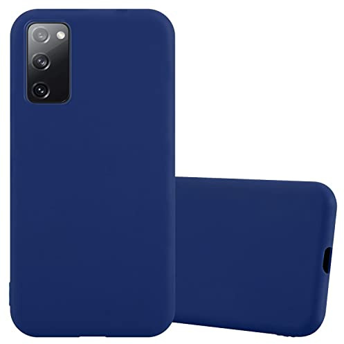 Cadorabo Hülle kompatibel mit Samsung Galaxy S20 FE Schutzhülle TPU Silikon Case Candy Design Slim Kratzfest Weiche Gummi mit Rundumschutz Case Hülle für Galaxy S20 FE in Blau