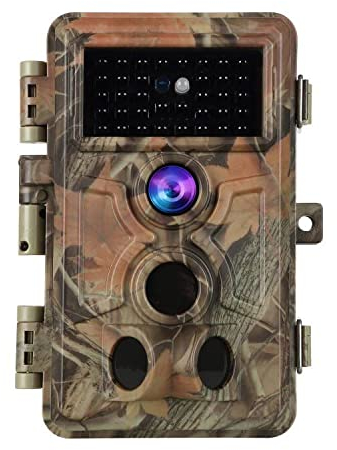 Folgtek Wildtierkamera wildkamera Jagdkamera 32MP 1296P mit Nachtsicht Bewegungsmelder IP66 wasserdicht 120° PIR Erfassungswinkel 0,1s Auslösegeschwindigkeit für Garten, Hof oder Bauernhof