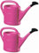 2X Gießkanne 5L PINK + 1x BILDMAGNET! Blumenkanne Kunststoff für groß & klein, Garten & Zimmerpflanzen Gießkannen Gieskanne Gieskannen Giesskanne 5 L Liter Watering Can Kinder Zimmergießkanne