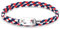 Tommy Hilfiger Jewelry Geflochtenes Lederarmband für Herren Rot, Weiss und Blau - 2790387