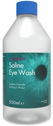 I-Wash Bottle – Die Premium-Augenspülung für die meisten kleinen Augenreizungen, sterile Kochsalzlösung 0,9% PH EUR, 250 ml Flasche/s (250 ml 1 Flasche)