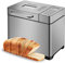Biolomix 19 in 1 Stainless Steel Bread Maker-Dual Heaters, Large Bread Maker Machines-Gluten-Free, Dough Maker, Jam, Nut Dispenser