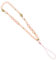 Beaded Lanyard Wrist Chain Decorative Strap for Easy Carrying Compatible with Phones Id Cards Lightweight Bead Design